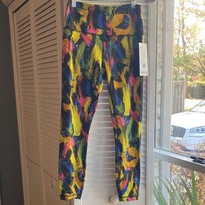 lululemon athletica Multicolor Abstract Leggings